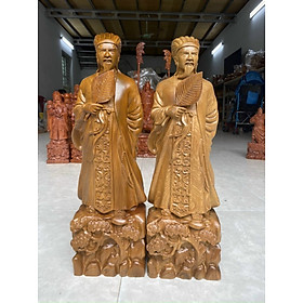 Mua Tượng gia cát khổng minh bằng gỗ bách xanh kt 50×16×13cm