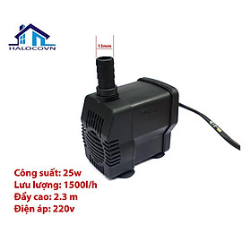 Bơm quạt điều hòa 25w _ bơm thủy canh 25w