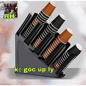 Mua Khay úp cốc nhựa take away 4 ngăn chất liệu cao cấp