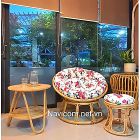 Mua Ghế papasan nệm in họa tiết