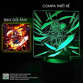 Mua Đèn Ngủ Dragonball Goku God Type 04