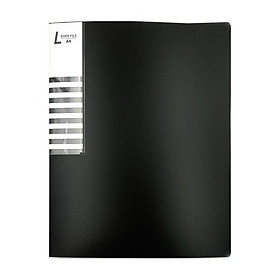 Bìa Trình Ký 1 Kẹp Plus 82-V134C - Màu Đen