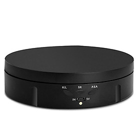 Mua Bàn Xoay Sản Phẩm 360 Độ Cắm Nguồn USB Pin Sạc Tải 10KG  Đế Xoay Trưng Bày Sản Phẩm Đa Tốc Độ  Đa Góc