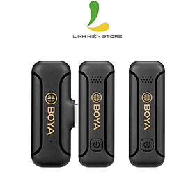 Mua Micro thu âm Boya BY-WM3T2-D2 - Thiết bị ghi âm công nghệ không dây 2.4GHz  tương thích với các thiết bị IOSS cổng kết nối lightningg - Hàng chính hãng