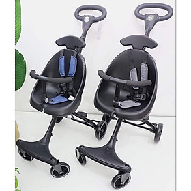 Xe đẩy dạo chơi gấp gọn 2 chiều V3 (thanh bảo vệ bé tuyệt đối)