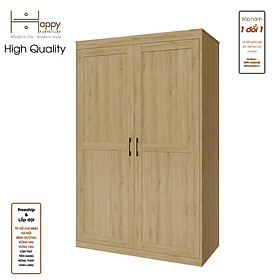 [Happy Home Furniture] SCANDINA, Tủ quần áo 2 cánh mở , 120cm x 59cm x 190cm ( DxRxC), TCM_097