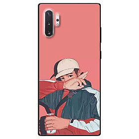 Ốp lưng in cho Samsung Note 10 Plus Mẫu Chàng Trai Áo Khoác