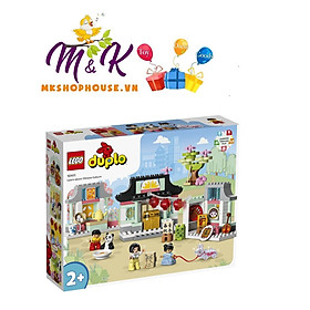 LEGO Duplo 10411 Khu Phố Ẩm Thực Truyền Thống (124 Chi Tiết)