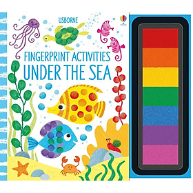 Hình ảnh sách Sách tiếng anh tương tác cho bé - Fingerprint Activities Under the Sea