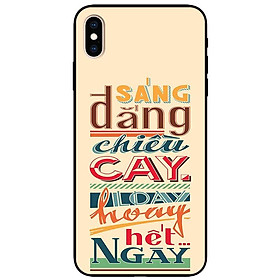 Ốp lưng cho IPhone X - Xs - Xs Max - Xr - 11 - 11 Pro Max - Sáng Đắng Loay Hoay - Hàng Chính Hãng