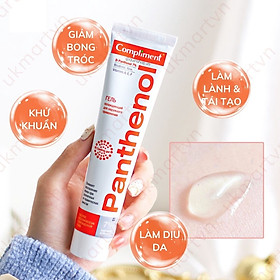 Kem Bôi Panthenol Compliment Hỗ Trợ Bôi Bỏng,Dưỡng Phục Hồi Da Bị Tổn Thương Tuýp 75ml