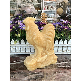 Mua Tượng con gà giáp phong thủy đá ngọc hoàng long trang trí bàn làm việc - Cao 20 cm