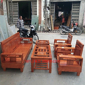 Bàn ghế phòng khách gỗ sồi tay 3 lớp , bộ bàn ghế phòng khách gỗ, BỘ BÀN GHẾ