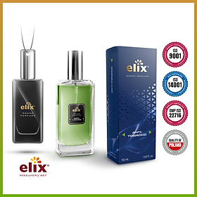 Nước hoa xịt ô tô Grand Perfume Elix 50ml  -  Anti-Tobacco (khử mùi hiệu quả) - Nhập Khẩu chính hãng tại Ba Lan Mùi hương tự nhiên khử mùi cực tốt