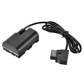Bộ Chuyển Đổi Đầu Chữ D Sang Pin Ảo LP-E6 Andoer Kèm Dây Nối DC DR-E6 Cho Máy Ảnh Canon 5D II/III/IV 5DSR 6D 6DII 60D 70D 80D 7D 7DII
