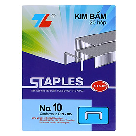 Hộp 20 Kim Bấm Thiên Long Số 10 STS-02