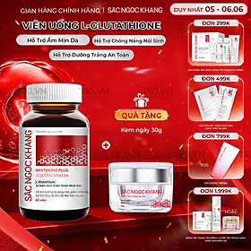 Viên Uống Sắc Ngọc Khang Dưỡng Trắng Sáng Da Whitening Plus 60 Viên