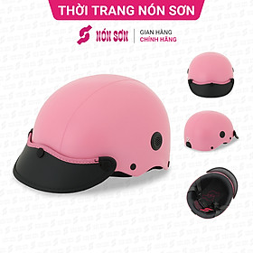 Mũ bảo hiểm nửa đầu lỗ thông gió chính hãng NÓN SƠN TG-HG391