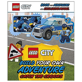 Download sách LEGO City Build Your Own Adventure Catch The Crooks: With Minifigure And Exclusive Model