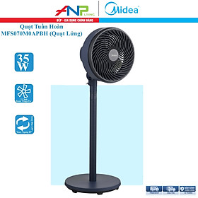 Quạt Tuần Hoàn Không Khí Midea MFS070M0APBH (Quạt Lửng, Hàng Chính Hãng, Công Suất