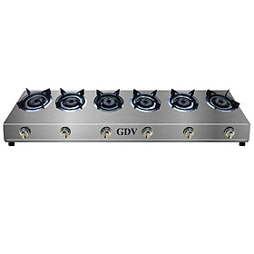 Mua Bếp Gas Khè Bán Công Nghiệp Inox GDV 6 Lò Đốt Chuyên Mỳ Cay  Bánh Xèo - Hàng Chính Hãng