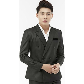 Áo Vest Nam 6 Nút Tay Dài Titishop AVN124 - Đen (Size