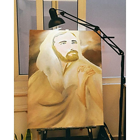 Mua Tranh vẽ tay sơn dầu Acrylic Chúa Giesu