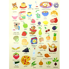 Hình ảnh Lots To Spot Sticker Book: My Food!