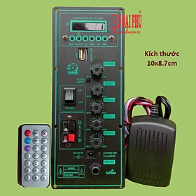Mạch loa kéo 2 kênh công suất 50W + 50W HA8622 Loa kéo 2.5 đôi Bluetooth Karaoke