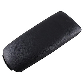 Armrest Center Console Lid Protector Cover for  A4 B6 B7 2002-2008 Black