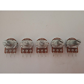 Mua BIẾN TRỞ VOLUME CHIẾT ÁP ĐƠN ( 3 CHÂN ) NẤC LOẠI XỊN - COMBO 5 CÁI