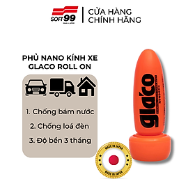 Chai Phủ Nano Kính Ô Tô Glaco Roll On Instant Dry G-97 Soft99