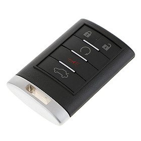 Auto Car Key Fob Keyless Entry Smart Remote Control 5Button For Cadillac