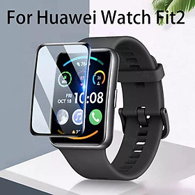 Cường lực màn hình 3D Cạnh Cong Full mặt kính cho Huawei Watch Fit 2 / WatchFit 2