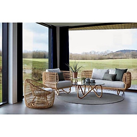 Mua Sofa mây nhựa ngoài trời cao cấp  sofa mây nhựa.