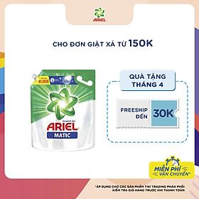 Nước Giặt Ariel Đậm Đặc Dạng Túi 3.6kg