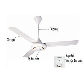 Mua Quạt trần Panasonic F-60MZ2 MÀU TRẮNG Nhập khẩu