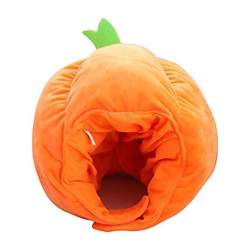 Pumpkin Warm Hat Halloween Dress up Fancy Dress Costume Accessory Plush Cap