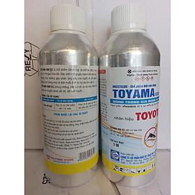 Mua Thuốc diệt muỗi  côn trùng chai nhôm TOYAMA 600EC - 1000ml