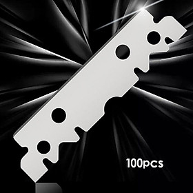 100x Manual Professional Single Edge  Men Shaving Beard Cutter