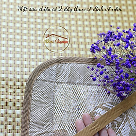 Chiếu Điều Hòa Sợi Mây Thoáng Mát Gấp Gọn Dễ Dàng - Chiếu Mây Cao Cấp Xuất Khẩu - Chiếu Cỡ Từ 1M2 Tới 2M