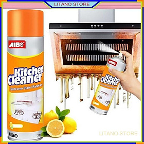 Bình Xịt Tẩy Rửa Vệ Sinh Nhà Bếp Đa Năng Siêu Sạch KITCHEN CLEANER Màu Cam