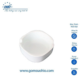 Mua Gạt Tàn Vuông 3.5 cm Sứ Trắng OHIO