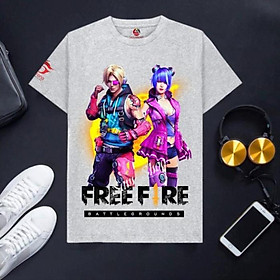 Áo thun in hình Free Fire giá siêu sock - Mùa 8