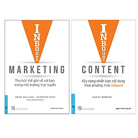 Combo 2 Cuốn sách: Sách Inbound Marketing + Inbound Content (2 Quyển Xây Dựng Chiến Lược Nội Dung Theo Phương Thức Inbound)