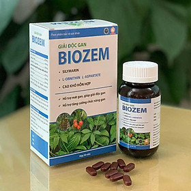 Giải Độc Gan Biozem (Hộp 30 viên)