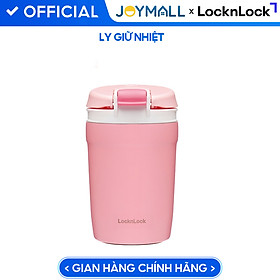 Bình giữ nhiệt LocknLock Dual One Touch Tumbler 320ml LHC3276, Hàng chính hãng, kèm ống hút - JoyMall