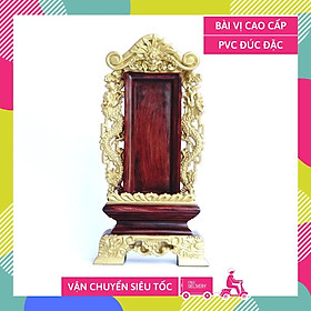 Mua Bài vị thờ gia tiên chạm rồng cao cấp PVC đúc nguyên khối - Cao 30cm