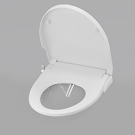 Mua (Hàng Chính Hãng) Nắp Bàn Cầu Inax CW-S15 - Nắp Phun Rửa Cơ Thông Minh - Không Dùng Điện - Bảo Hành 12 Tháng