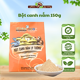 Bột Canh Nấm Lý Tưởng 150g, Gia Vị Tôm Nấm, Chiết Suất Từ Nấm Tự Nhiên Phù Hợp Các Món Ăn